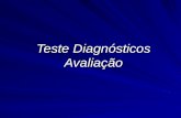 Teste diagnosticos avaliacao