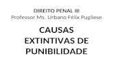 Direito penal III - UNEB - Causas extintivas de punibilidade
