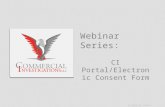 Commercial Investigations Webinar: Portal & Electronic Consent Form