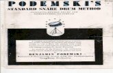 Benjamin Podemski - Standard Snare Drum Method