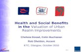 Incorporating health and social benefits in the valuation of urban realm improvements etc oct2010