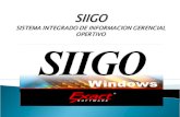 Sistema Integrado De Informacion Gerencial Operativo (SIIGO 4.3 )