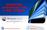 Marketing Strategies For A New Economy