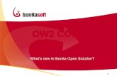 What’s new in Bonita Open Solution ? OW2con'12, Paris