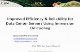 Improved Efficiency & Reliability for Data Center Servers Using Immersion Oil Cooling