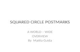 Square circle postmarks presentation