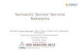 Semantic Sensor Service Networks