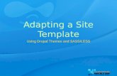 Convert a Site Template to a Drupal 7 Theme using SASS or LESS and Zurb Foundation or Twitter Bootstrap