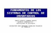 Fundamentos sistemas control de inventarios