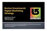 Burton Snowboards Digital Marketing Presentation