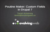 DrupalCamp 2011 -- Poutine Maker