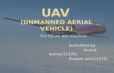 UAV  (UNMANNED AERIAL VEHICLE)