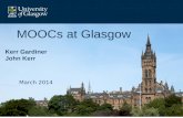 MOOCs at Glasgow
