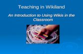 Introducing Wikis
