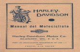 Harley-Davidson 1930-1936 1200 CC. Manual Del Motociclista (EN ESPAÑOL)
