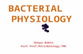 Bacterial physiology ppt