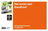 Was kommt nach SharePoint?