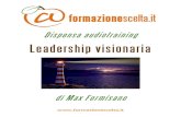 Leadership visionaria - estratto dispensa audiotraining