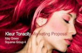 2014 may green group 4  Kleur tonacity marketing proposal