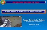 Nueva propuesta del Modelo Eléctrico ecuatoriano (Universidad Nacional de Loja)