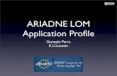 ARIADNE LOM Application Profile