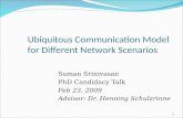 Suman's PhD Candidacy Talk