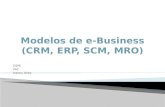 Modelos de e business (crm, erp, scm, mro)
