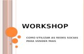 Workshop Vendas através das redes sociais