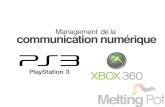 Communication numérique PS3 VS XBOX360