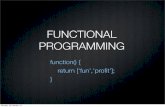 Functional Programming for Fun and Profit