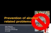Prevention of alcohol related problems by Yapa Wijeratne