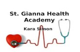 Health Academy Portfolio by Kara Simon