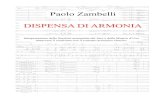 Dispensa Di Armonia - Paolo Zambelli