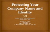 Protecting Your Company Name & Identity