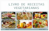 Livro de receitas vegetarianas