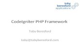 Benefits of the CodeIgniter Framework