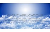 Cloud Applications at UC Davis