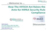 How The Hitech Act Raises The Ante For Hipaa Security Rule Compliance