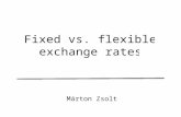 Fixed versus flexible exchange rate arrangements