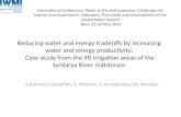 Reducing water and energy tradeoffs by increasing water and energy productivity