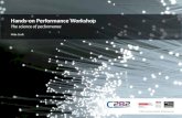 Hands-on Performance Workshop - The science of performance
