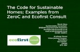 Derek Moss Ecofirst Code for Sustainable Homes
