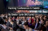 Hacking Conferences & Events by Dmitri Sarle