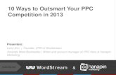 10 Ways to Outsmart Your PPC Competition in 2013 [Webinar]