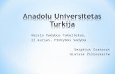 TURKIJA - Anadolu University, Eskişehir