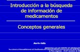Selección de información medicamentos  fuentes y tipos de información, pubmed curso latinoamericano 2004