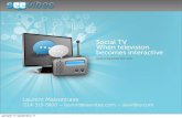 Social TV: When television becomes interactive