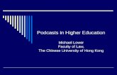 Podcasts for teaching