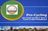 Session 39:  Pro Cycling - One Small Southern Town's Ticket to Bike Friendliness