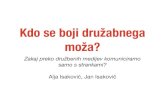 Jan Isaković (NIL) in Alja Isaković (Rail Girls): Delavnica: Kdo se boji družbenega moža: zakaj komuniciramo preko družbenih medijev samo s strankami?